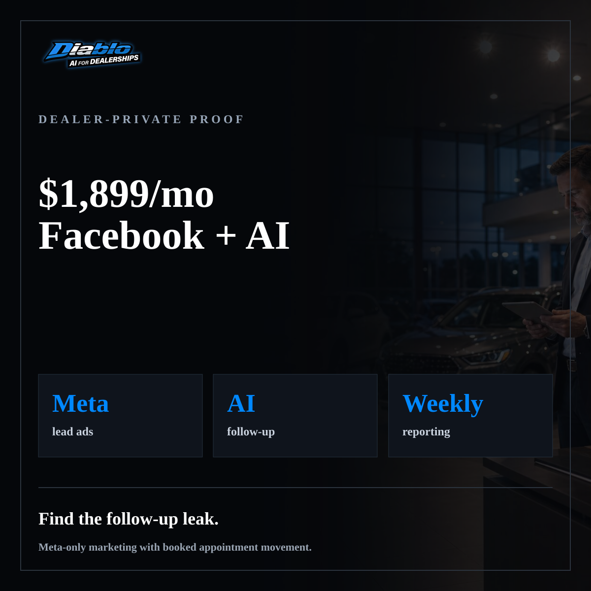 Facebook AI offer square
