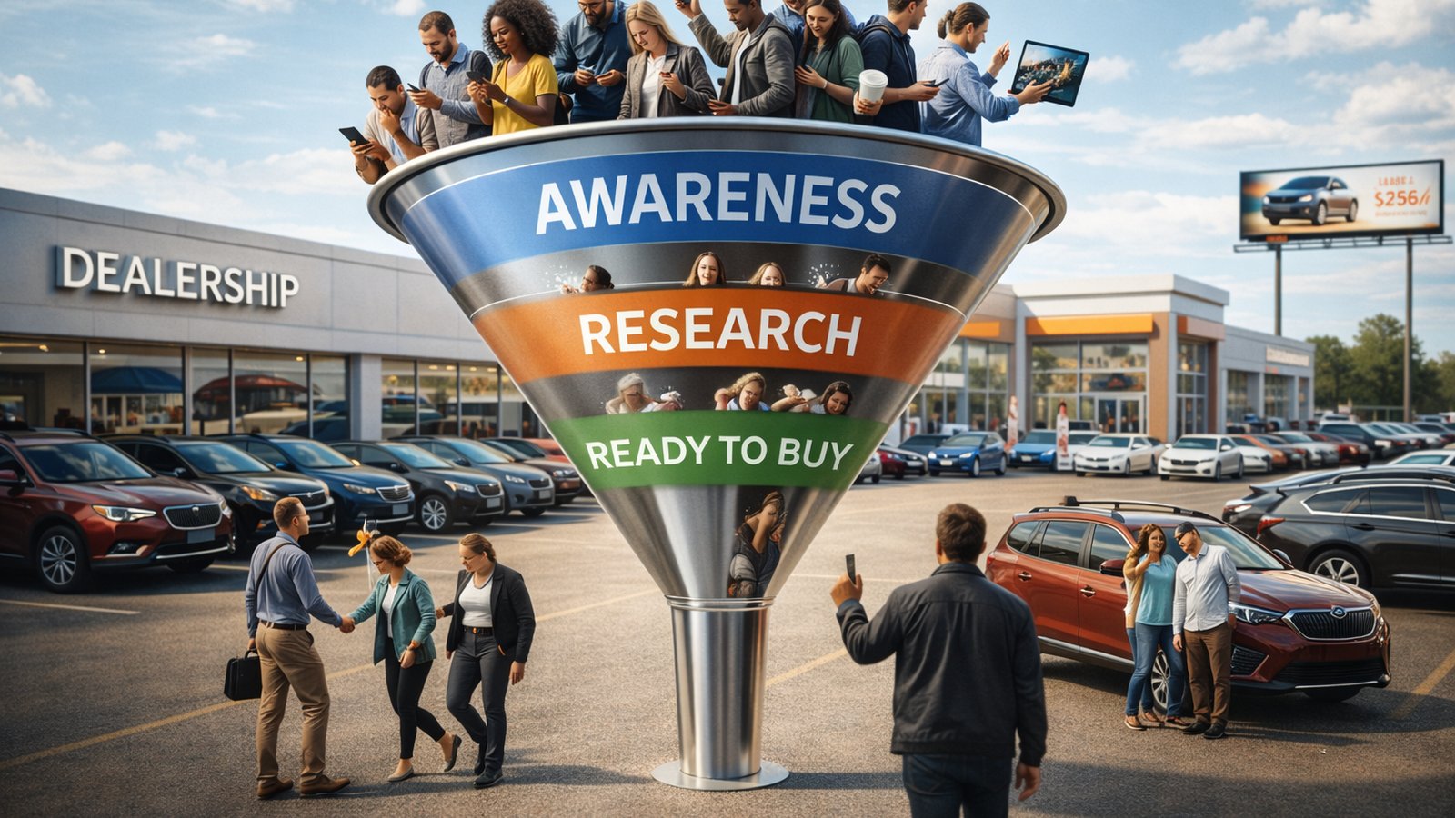 Full-Funnel Domination: Google + Meta + PMax for Dealers