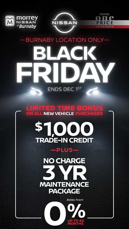 Morrey Nissan Black Friday